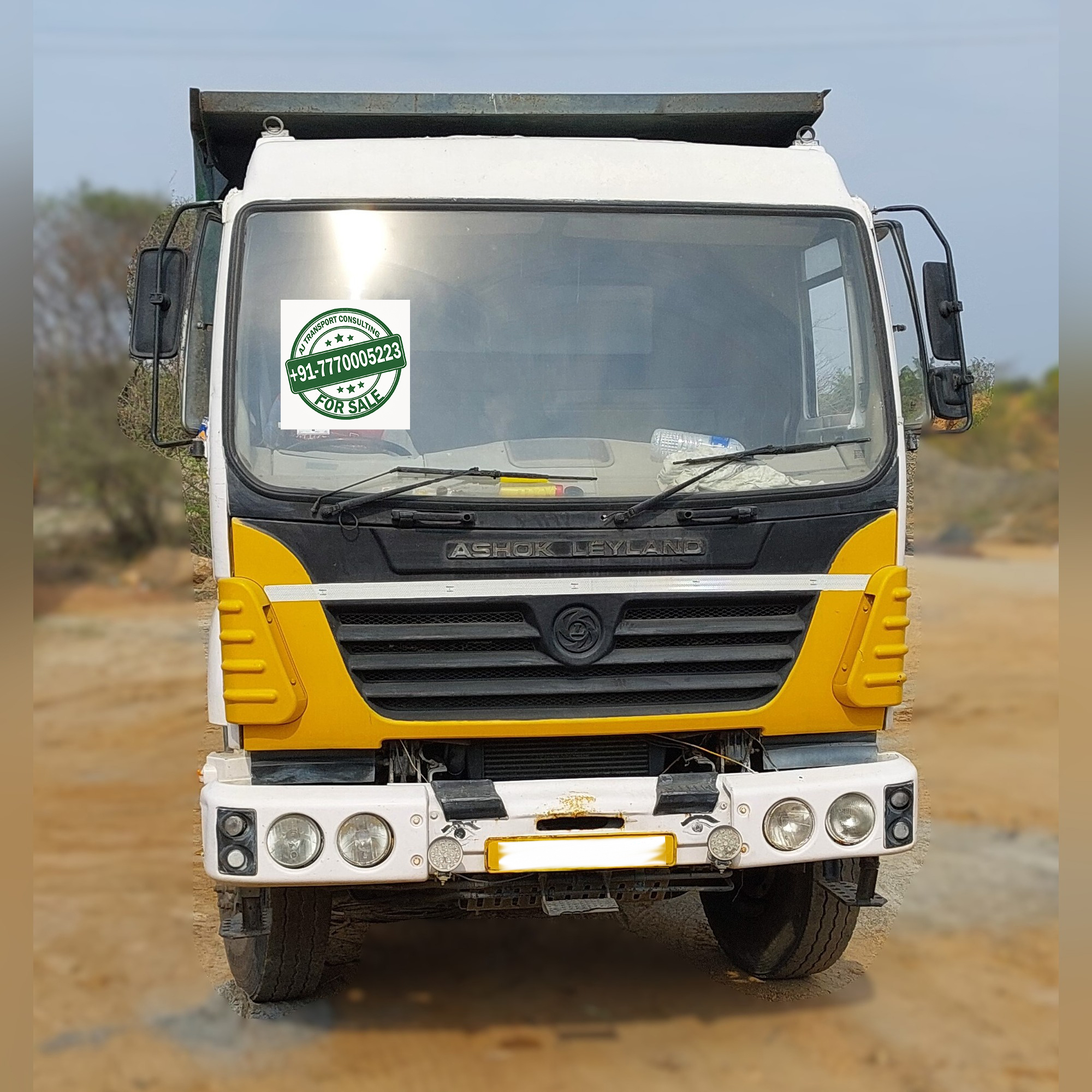 12 WHEEL 2016 MODEL ASHOKLEYLAND U-3123 U-TRUCK TIPPER FOR SALE