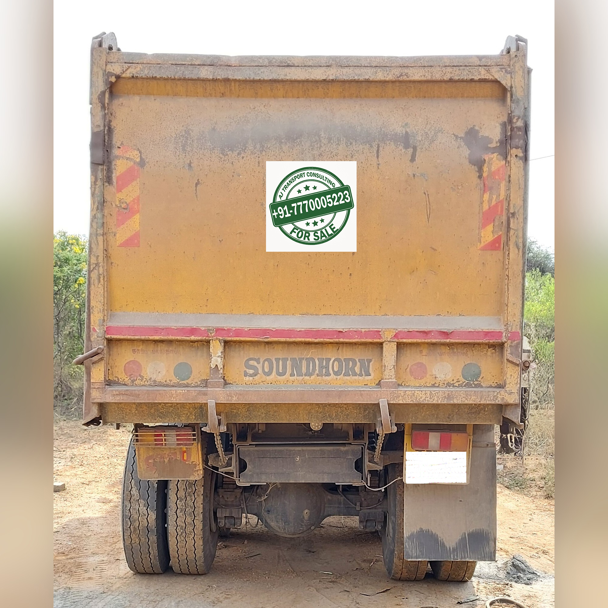 12 WHEEL 2016 MODEL ASHOKLEYLAND U-3123 U-TRUCK TIPPER FOR SALE