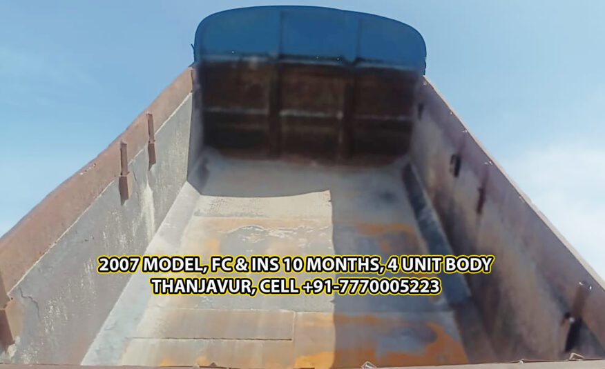 06 வீல் 2007 மாடல் அசோக் லைலாண்ட் 142 டிப்பர் விற்பனைக்கு