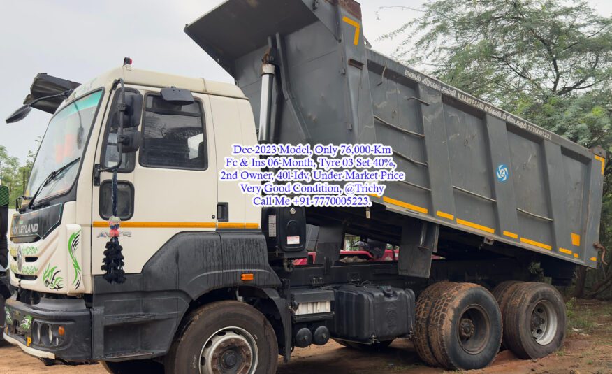 10 WHEEL DEC-2023 MODEL ASHOK LEYLAND U-TRUCK UE2825 TIPPER FOR SALE || 10 வீல் DEC-2023 மாடல் அசோக் லைலாண்ட் யூ-டிரக் UE2825 டிப்பர் விற்பனைக்கு
