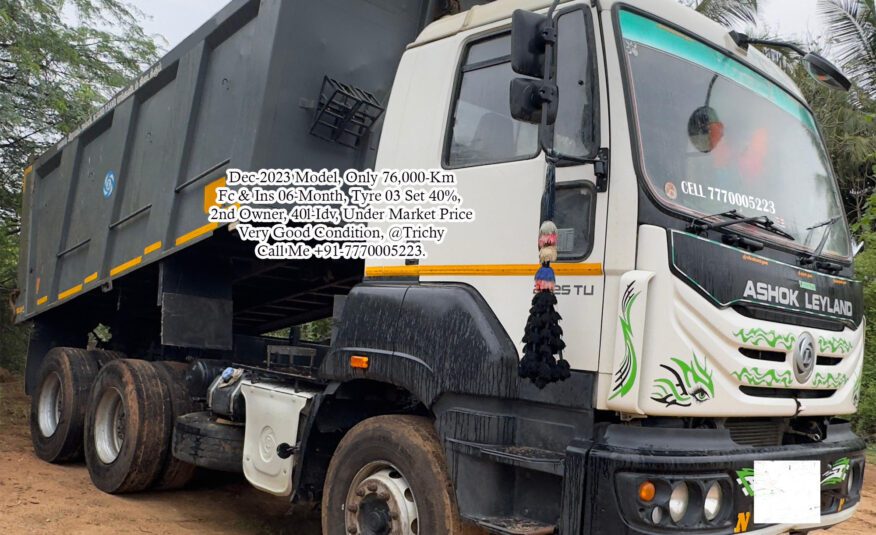 10 WHEEL DEC-2023 MODEL ASHOK LEYLAND U-TRUCK UE2825 TIPPER FOR SALE || 10 வீல் DEC-2023 மாடல் அசோக் லைலாண்ட் யூ-டிரக் UE2825 டிப்பர் விற்பனைக்கு