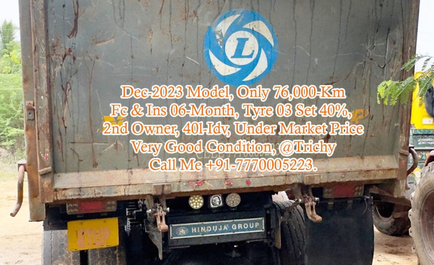 10 WHEEL DEC-2023 MODEL ASHOK LEYLAND U-TRUCK UE2825 TIPPER FOR SALE || 10 வீல் DEC-2023 மாடல் அசோக் லைலாண்ட் யூ-டிரக் UE2825 டிப்பர் விற்பனைக்கு