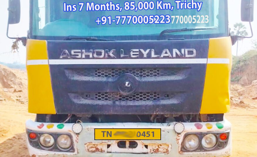 10 வீல் 2018 மாடல் அசோக் லைலாண்ட் போகி கட்  கேப்டன்  N2523 டிப்பர் விற்பனைக்கு |  10 WHEEL 2018 MODEL ASHOK LEYLAND CAPTAIN N2523 TIPPER FOR SALE