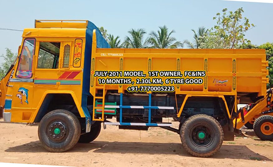 06 வீல் JULY-2011 மாடல் அசோக் லைலாண்ட் 142 டிப்பர் விற்பனைக்கு | 10 WHEEL JULY-2011 MODEL ASHOK LEYLAND 142 TIPPER FOR SALE.