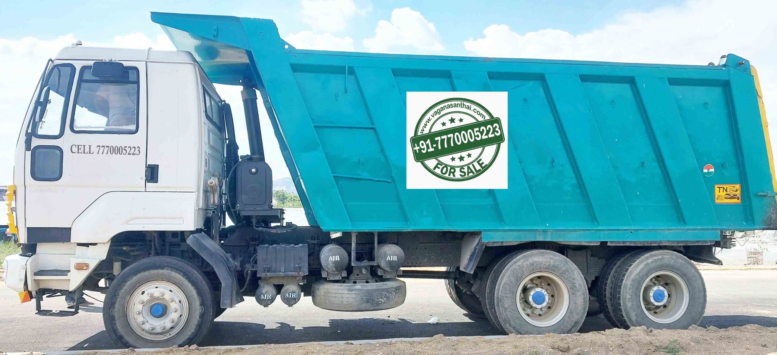 10 வீல் Ashok Leyland U2518 (Dec-2016) Long சேஸ் | 7-Speed Heavy Duty Tipper For Sale | FC & Insurance Updated | #Tipper #Leyland #10Wheel