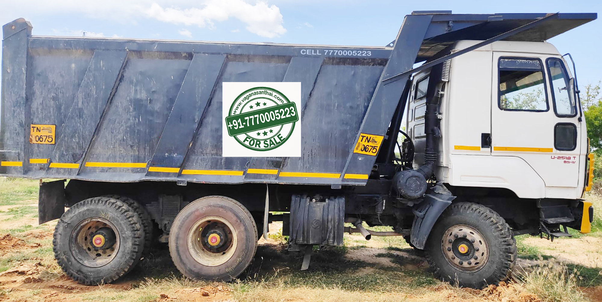 10 Wheel | Ashok Leyland | 2019 Model | U2518T Tipper | Box Body | Thanjavur