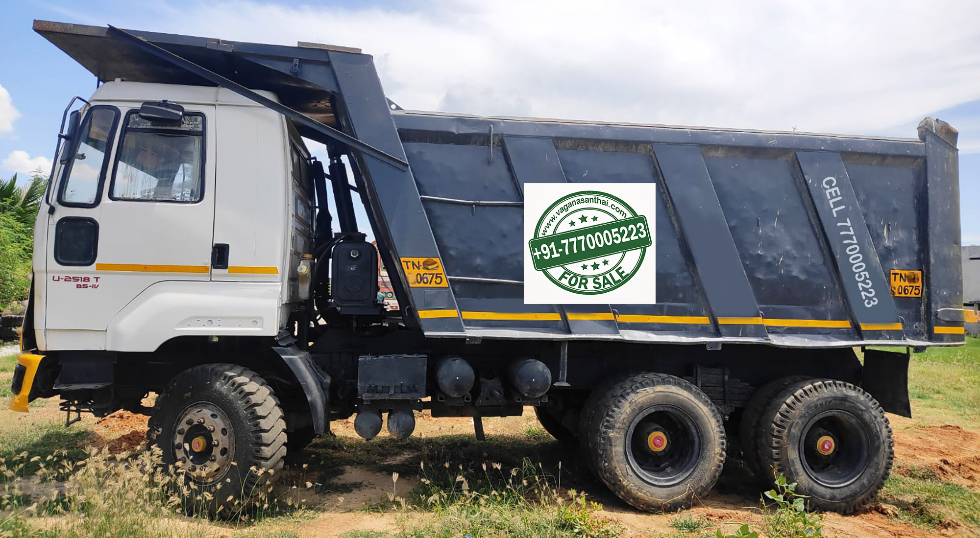 10 Wheel | Ashok Leyland | 2019 Model | U2518T Tipper | Box Body | Thanjavur