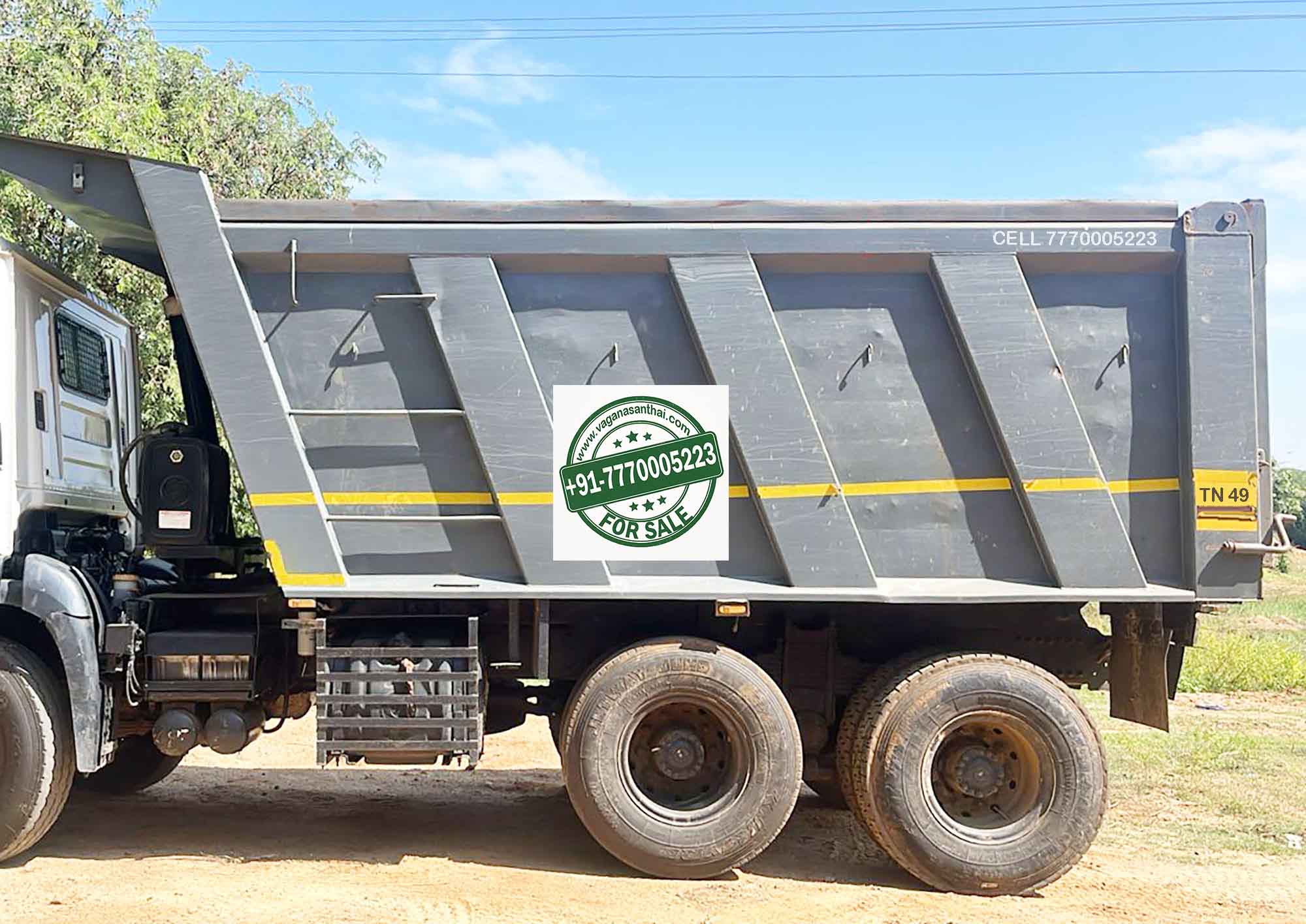 Thanjavur Premium Used 10 Wheel Ashok Leyland N-TRUCK NE2825N/39 T TIP – 2023 Model Tipper for Sale | Only 41,000 Km | Short சேஸ் | 250 HP | Finance Available