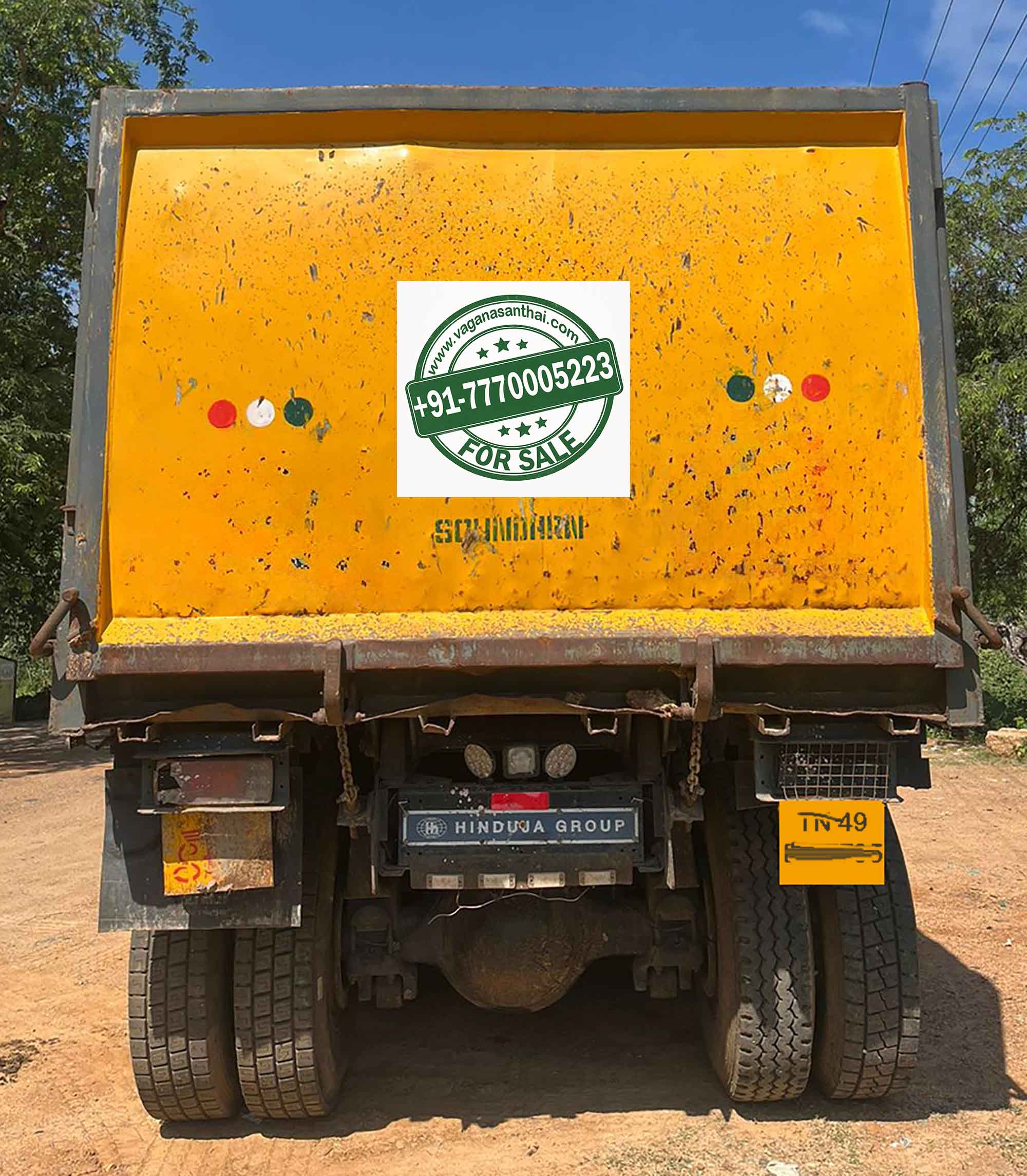 Thanjavur Premium Used 10 Wheel Ashok Leyland N-TRUCK NE2825N/39 T TIP – 2023 Model Tipper for Sale | Only 41,000 Km | Short சேஸ் | 250 HP | Finance Available