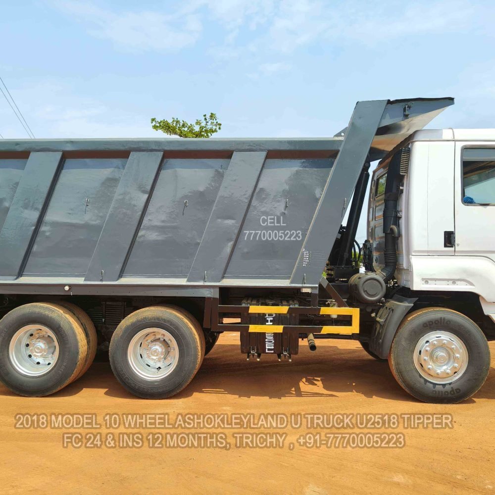 🔥 Ashok Leyland U2518 10 Wheel Tipper for Sale | 2018 Model | Trichy | Tamil Nadu. #vaganasanthai  ✔ 2018 மாடல் ✔ 10 வீல் Ashok Leyland U2518 டிப்பர் ✔ FC: 24 மாதங்கள் ✔ இன்சூரன்ஸ்: 12 மாதங்கள் ✔ ஓட்டம்: 3,82,000 KM ✔ Gravel Shifting, M-Sand & P-Sand வேலை மட்டும் பயன்படுத்தப்பட்டது ✔ 6 யூனிட் பாக்ஸ் ✔ 9 ஸ்பீடு கியர்பாக்ஸ் ✔ டயர்கள் ரன்னிங் கண்டிஷன் ✔ தற்போது ரன்னிங் டைரக்ட் ஓனர் வாகனம் ✔ இடம்: திருச்சி, தமிழ்நாடு ✔ வலைத்தளம் : www.vaganasanthai.com ✔ விலை & மேலும் விவரங்களுக்கு: 📞 +91-7770005223 📢 உங்கள் வாகனத்தை விற்க: 📞 +91-7900001253 ✔ உண்மையாக வாங்குபவர்கள் மட்டும் அழைக்கவும்.  ------------------------------------------------------------------------------------------------------  🔥 Ashok Leyland U2518 10 Wheel Tipper for Sale | 2018 Model | Trichy | Tamil Nadu. #vaganasanthai ✔ 2018 Model ✔ 10 Wheel Ashok Leyland U2518 Tipper ✔ FC: 24 Months ✔ Insurance: 12 Months ✔ Running: 3,82,000 KM ✔ Used for Gravel Shifting, M-Sand & P-Sand Work Only ✔ 6 Unit Body ✔ 9 Speed Gearbox ✔ Tyres in Running Condition ✔ Currently Running Direct Owner Vehicle ✔ Location: Trichy, Tamil Nadu ✔ Website: www.vaganasanthai.com ✔ Price & More Details: 📞 +91-7770005223 📢 Sell Your Vehicles: 📞 +91-7900001253 ✔ Serious Buyers Only Call