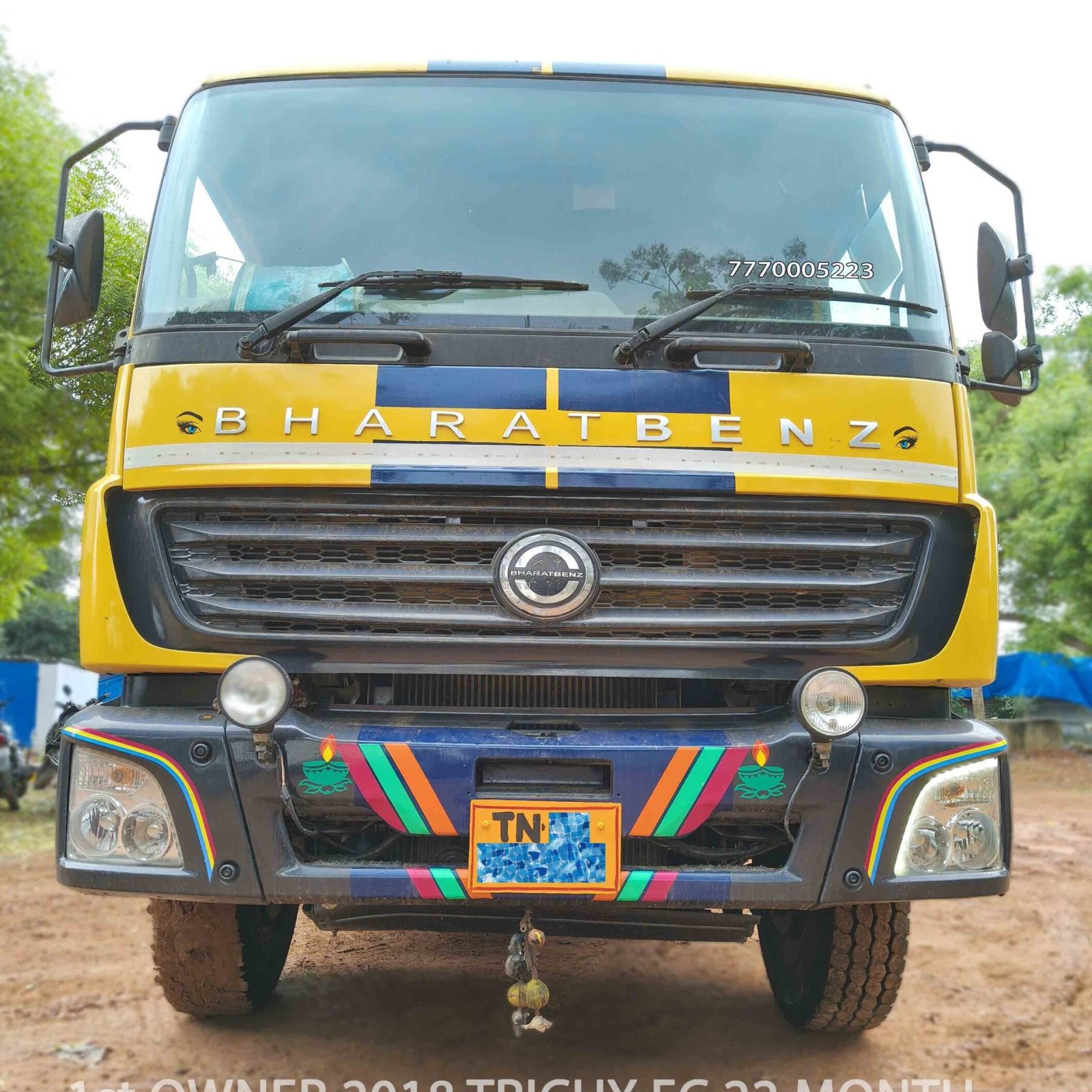 🔥 BharatBenz 2523C BS4 10 Wheel Tipper