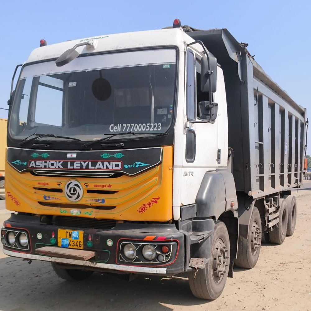 Tipper_12_wheel_Ashoklyeland_3520_2022_Model_For_Sale_Tamilnadu_#vaganasanthai_xb